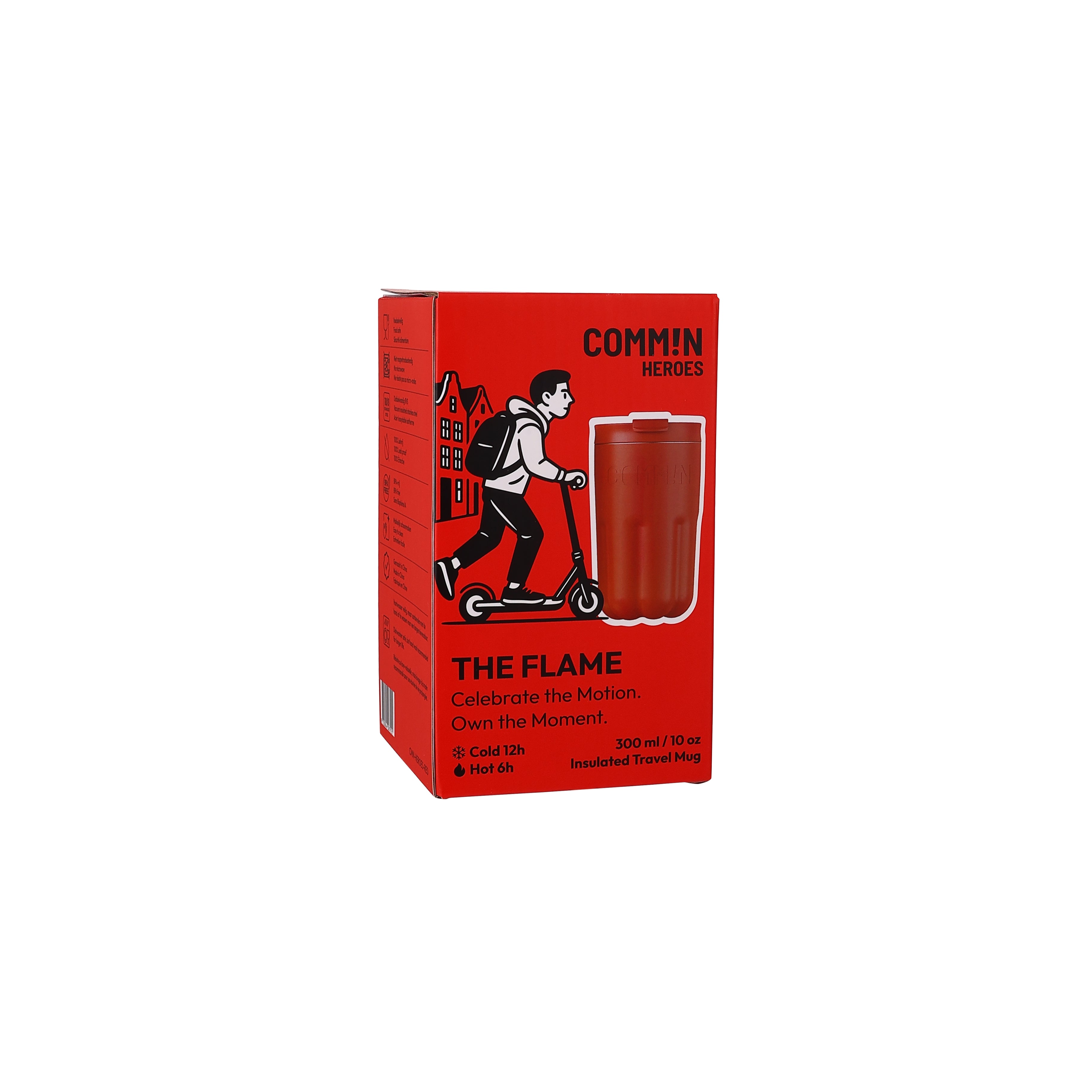 THE FLAME — Signal Red